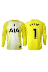 Fotbalové Dres Tottenham Hotspur Guglielmo Vicario #1 Brankářské Třetí Oblečení 2025-26 Dlouhý Rukáv